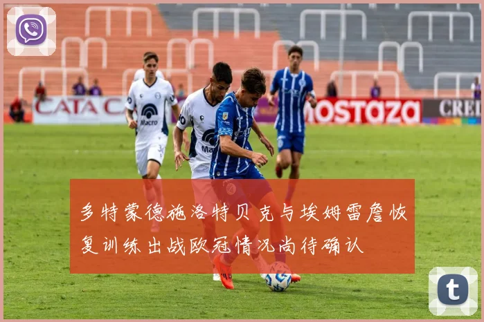 多特蒙德施洛特贝克与埃姆雷詹恢复训练出战欧冠情况尚待确认